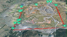 福建安砂水泥矿山数字化管控平台